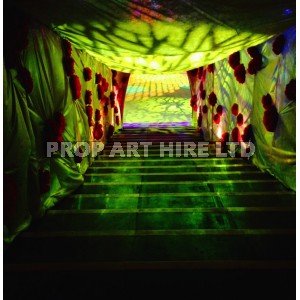 Admiral Insurance Yellow Brick Road tunnel entrance